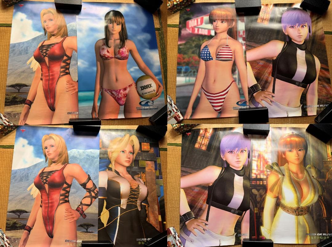DEAD OR ALIVE ポスター７７枚+おまけ３つ　大量まとめ