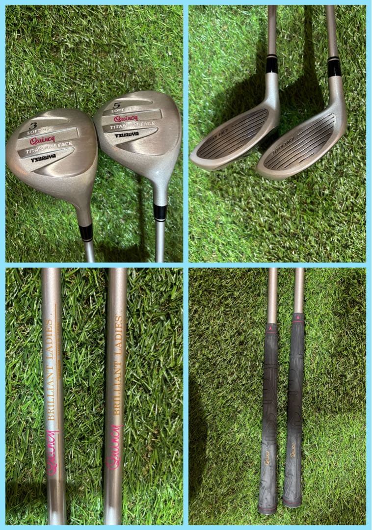 Callaway & SRIXON 豪華レディース9本フルセット