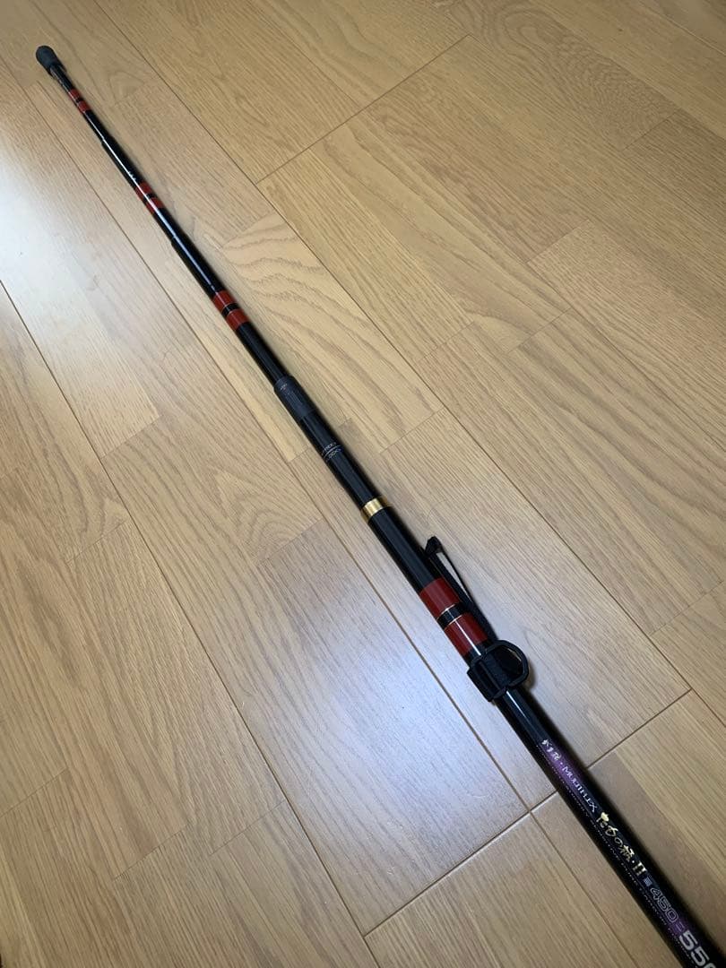 がまかつ がま磯 マルチフレックス たもの柄 2 振出450-550