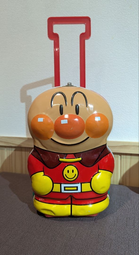 アンパンマン レトロ 3点セット ブリキケース キャリーバッグ シャンプーボトル