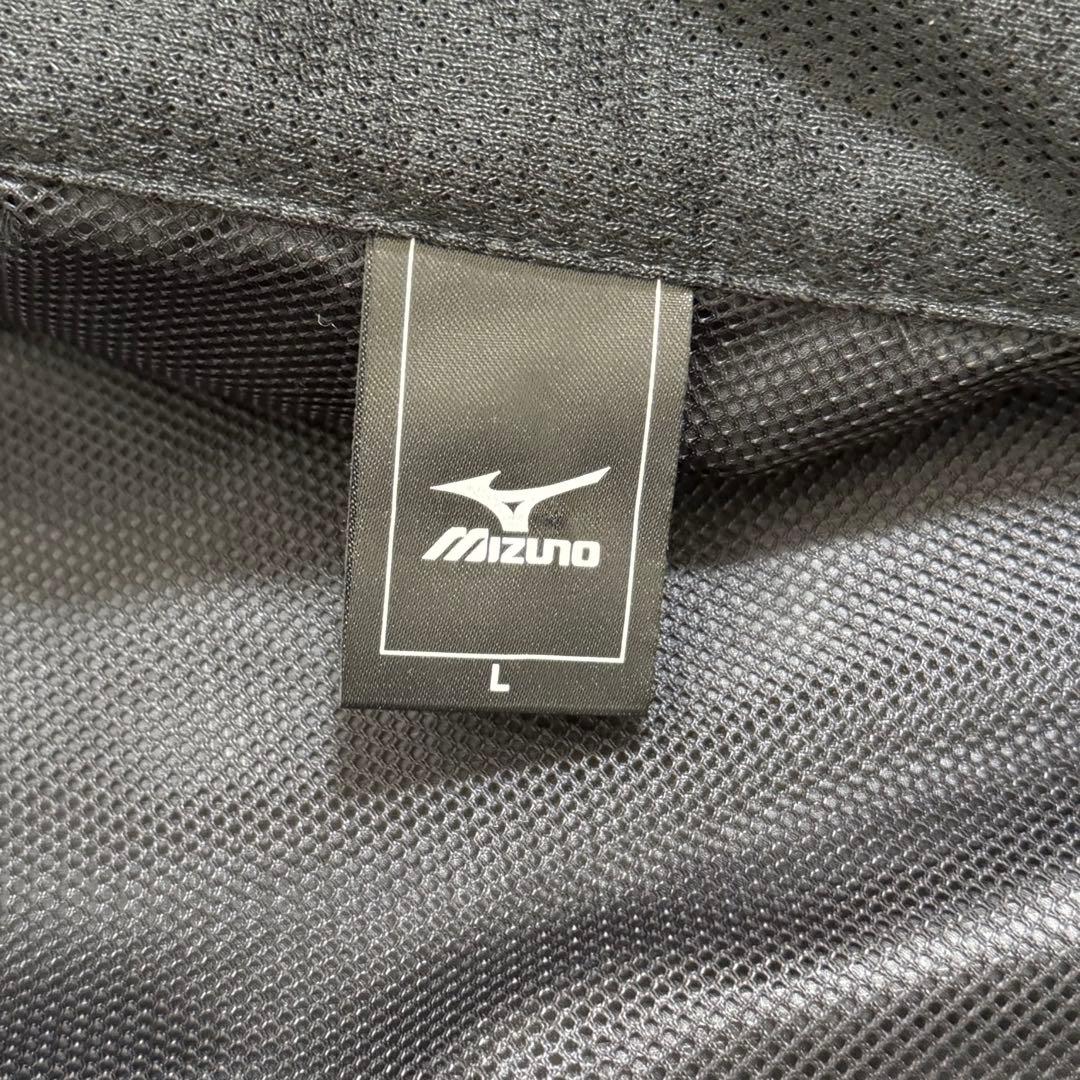 Mizuno 裏メッシュ サッカー フットサルウェア ピステ上下 ブラック L