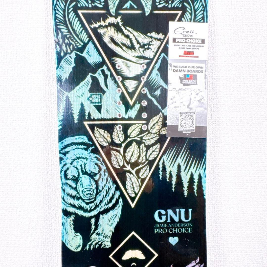 GNU PRO CHOICE JAMIE ANDERSON スノーボード 145