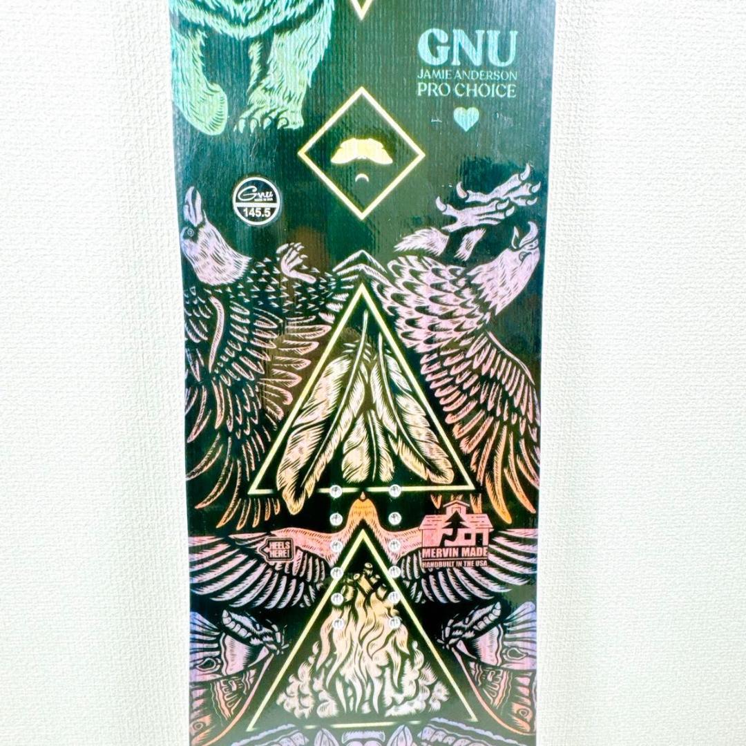 GNU PRO CHOICE JAMIE ANDERSON スノーボード 145