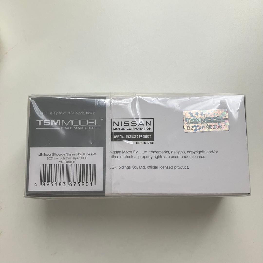 MINI GT1/64LB-スーパーシルエットNissanS15シルビア新品