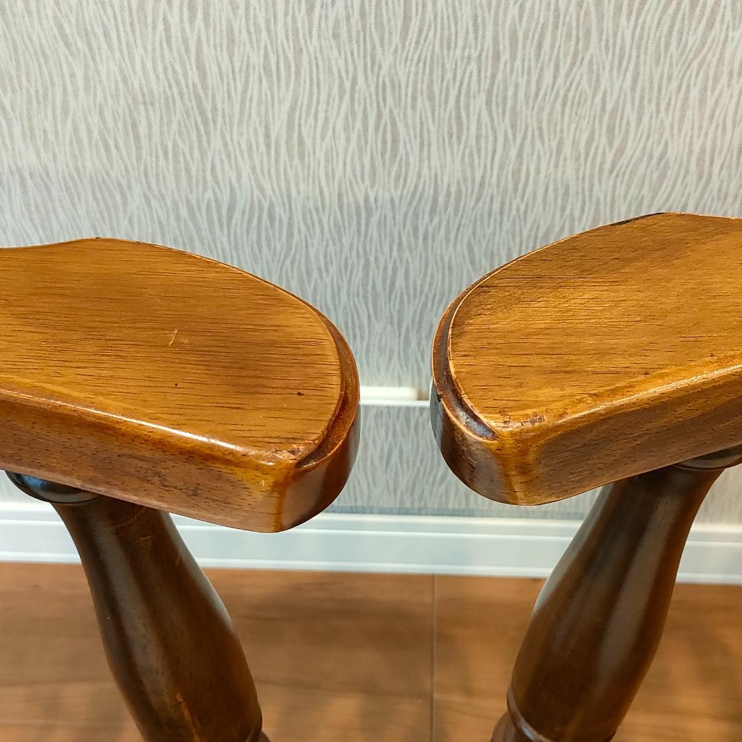 ヴィンテージ　オーダー家具　Patio　ウィンザーチェア　木製　2脚セット