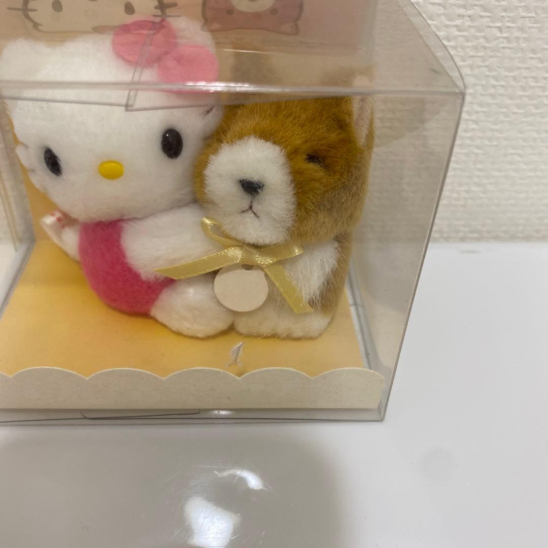 希少 箱付未開封 キティとお友達 ウェルシュコーギー ぬいぐるみ 2002年 犬