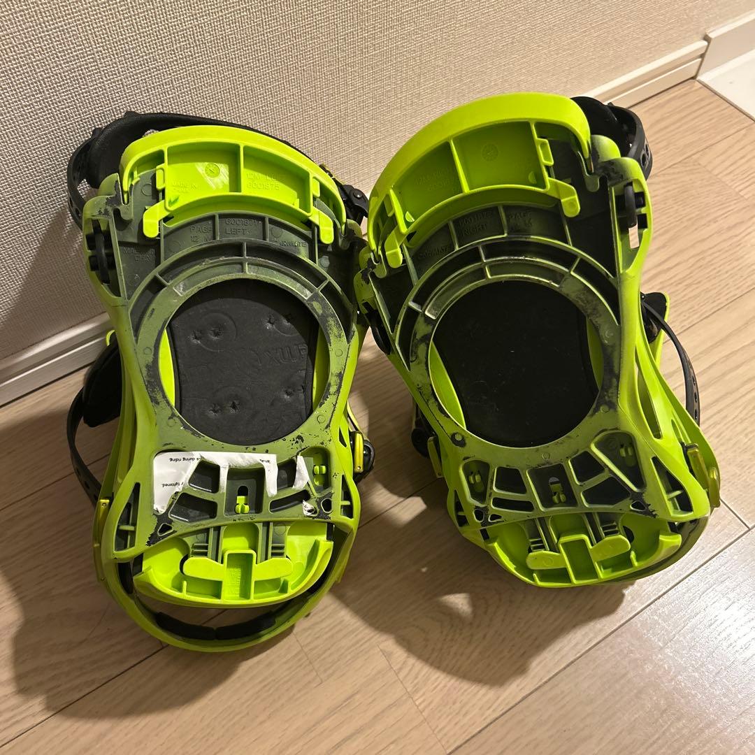 FLUX RL ビンディング イエロー　M バインディング　フレックス　バートン