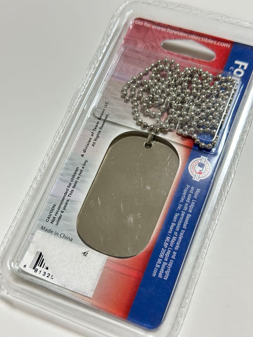レア　ドジャーズ ボールチェーンネックレス