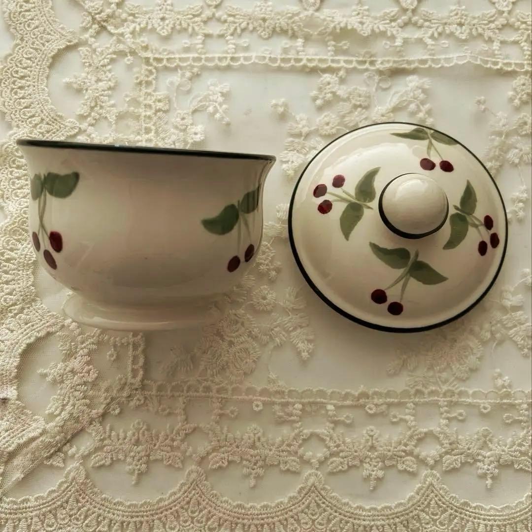 【希少】ローラアシュレイ　ベリーチェリーシリーズ　食器3点セット