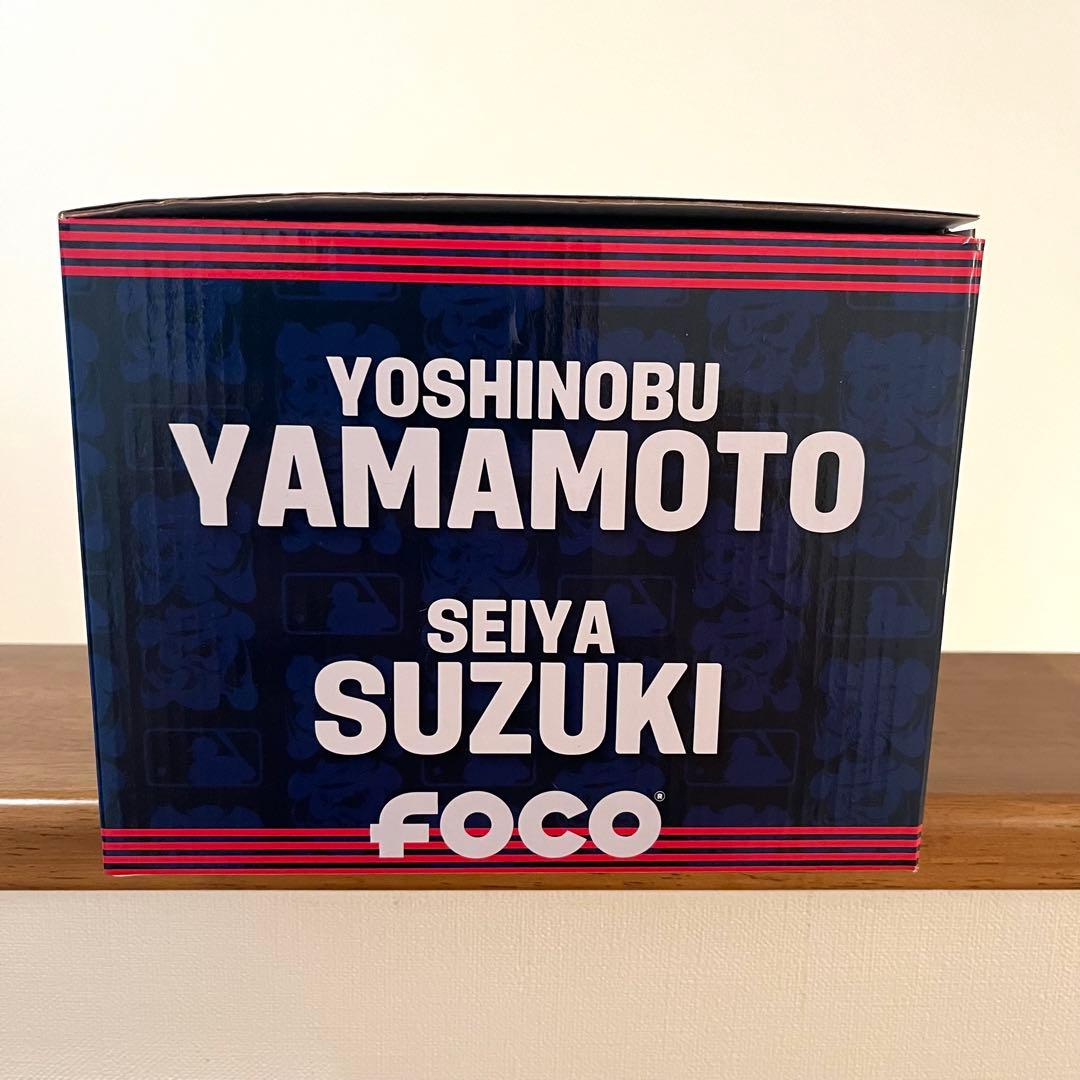 山本由伸　鈴木誠也　150個限定　ボブルヘッド 東京シリーズ　FOCO