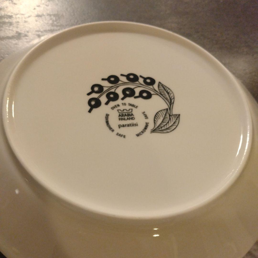 新品未使用　アラビア パラティッシ 21cm＆コーヒーカップ（180ml）
