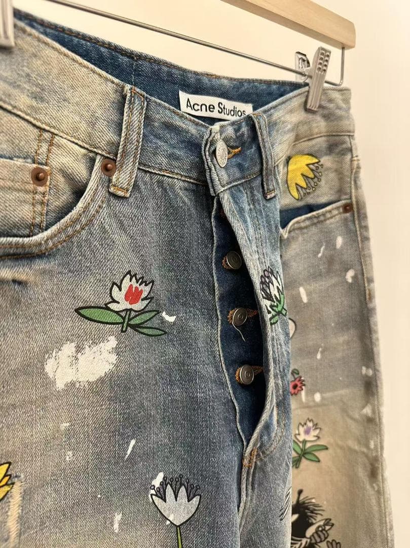 ACNE STUDIOS × MOOMIN 限定コラボジーンズ 美品