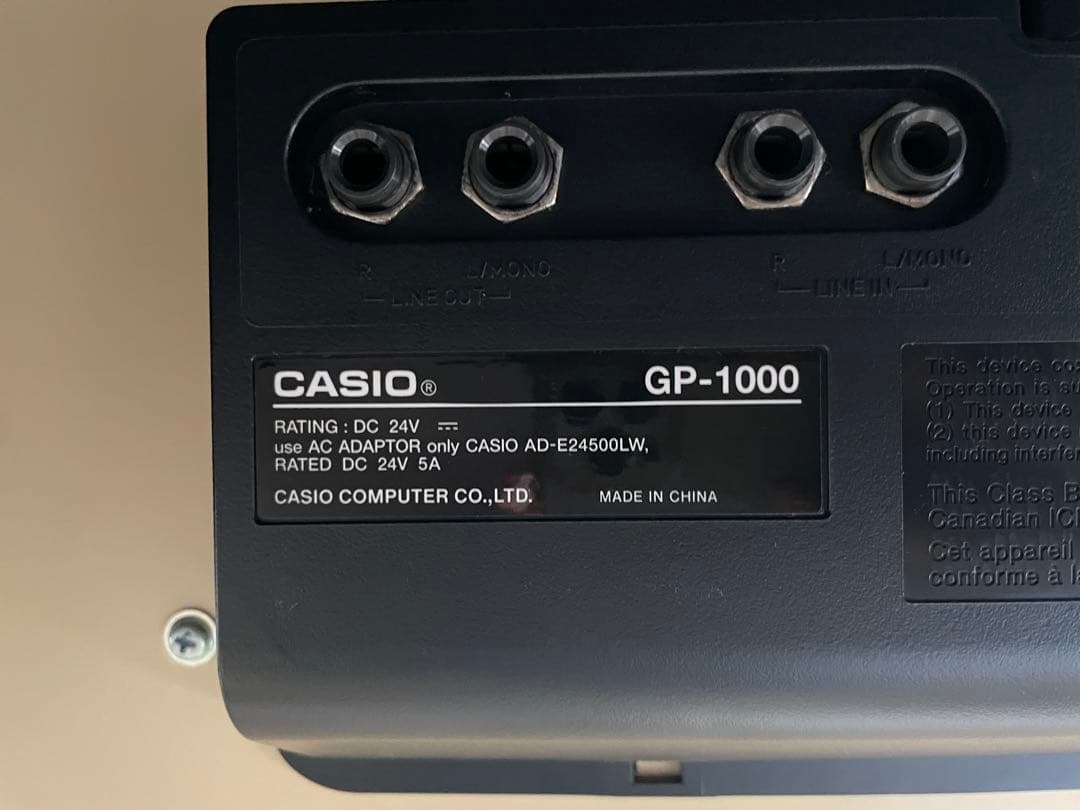 CASIO GP-1000 Privia Grand Hybrid 電子ピアノ