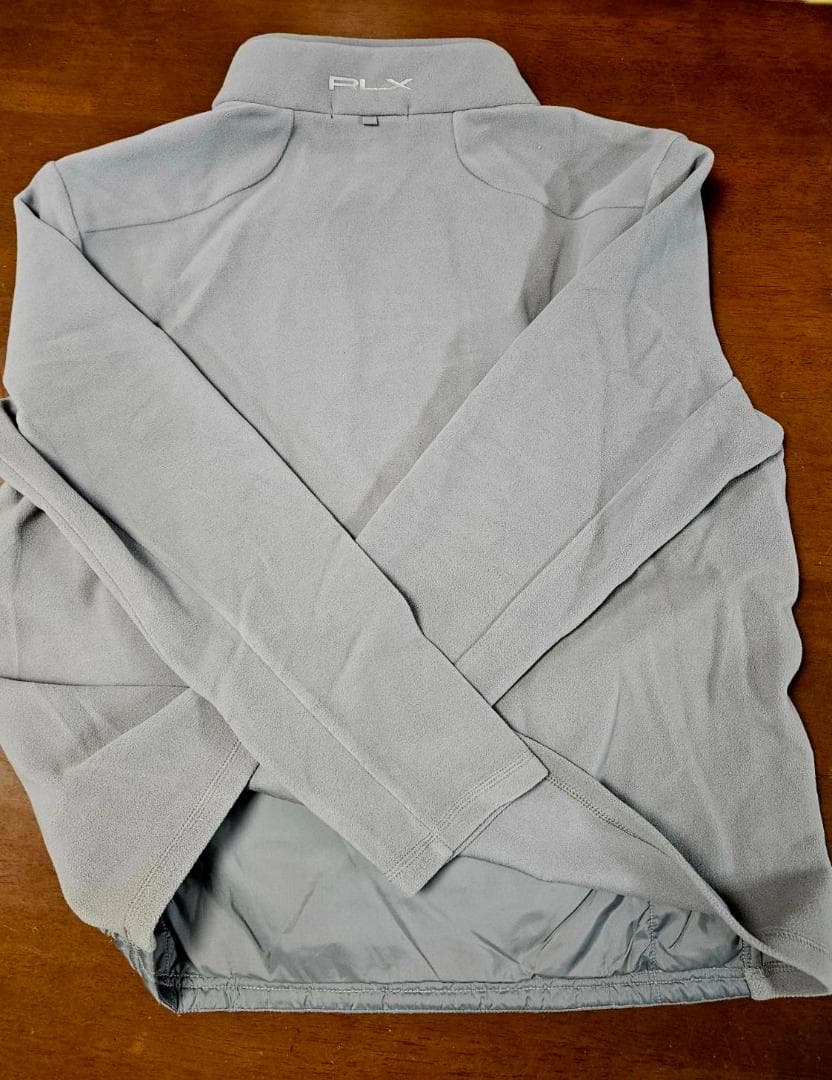 送料無料/超美品Polo Ralph Lauren RLX グレー 長袖ジャケ