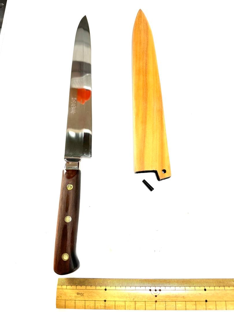 T*y様 ZDP189 筋引き片刃　24cm 鞘付き　吉田刃物