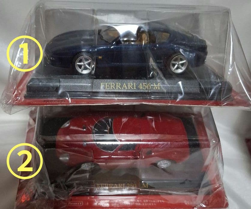 アシェット　Ferrari コレクション　8種類