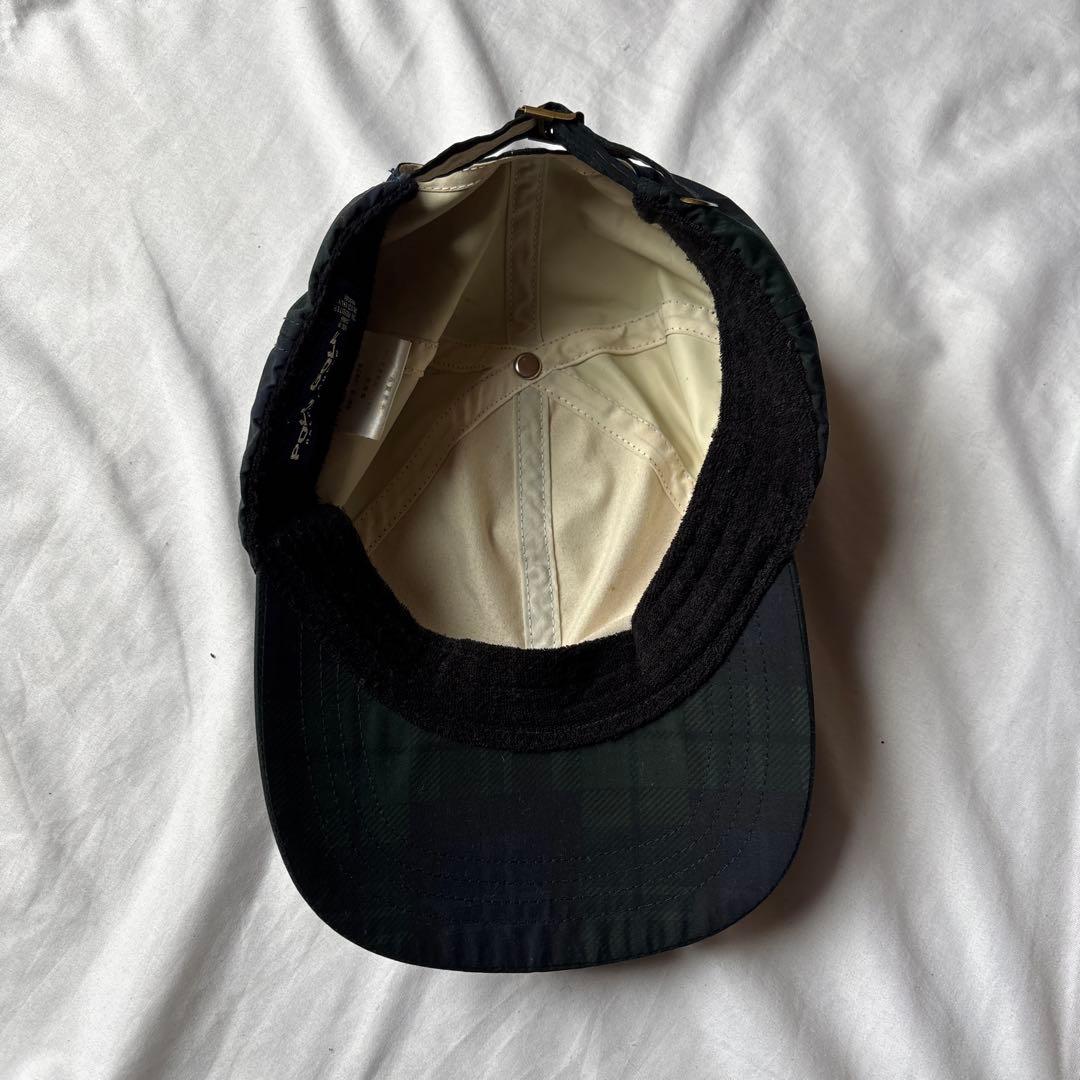POLO GOLF ブラックウォッチ　キャップ　チェック　ラルフローレン