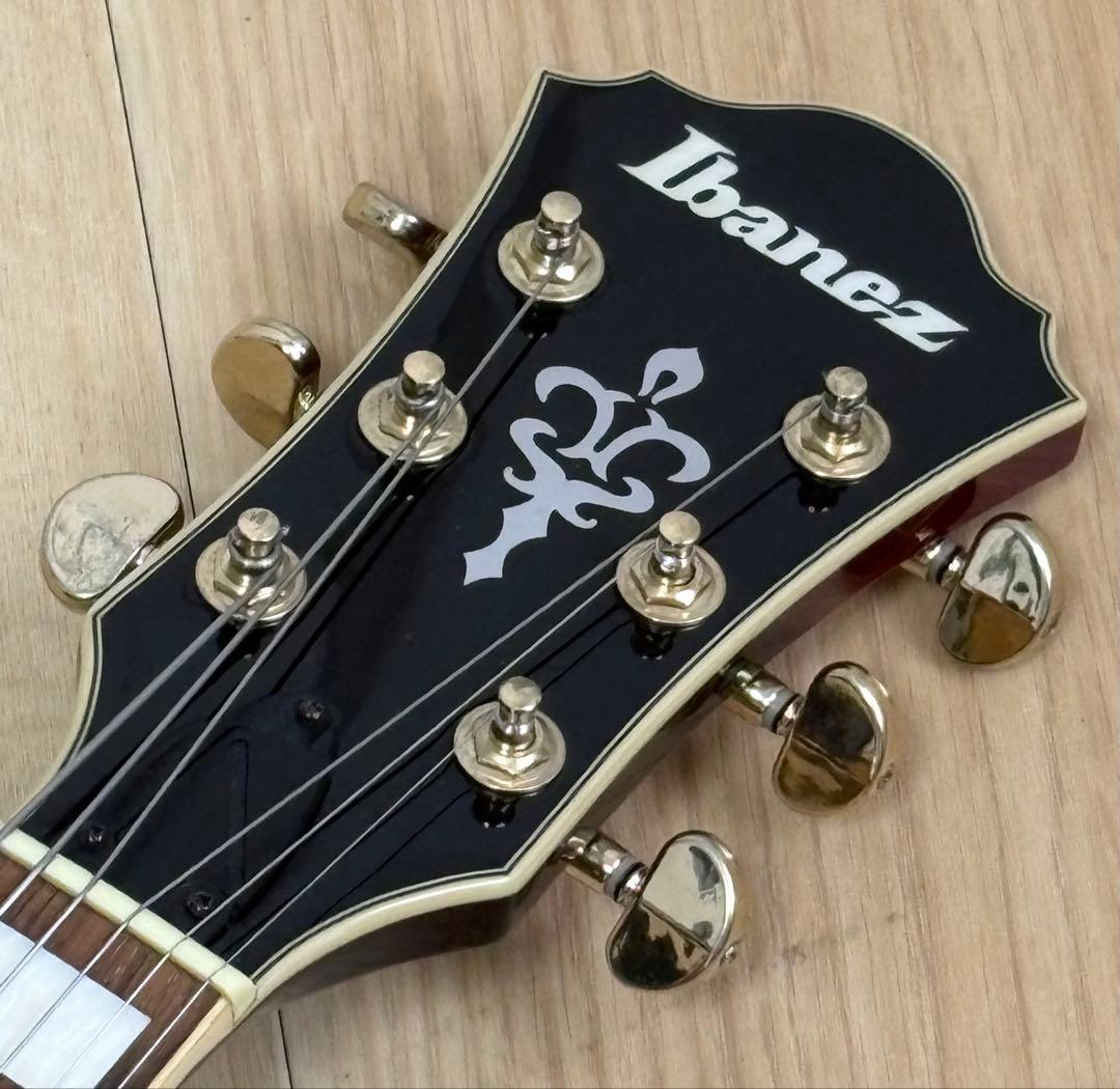 Ibanez フルアコ AG75G 赤系