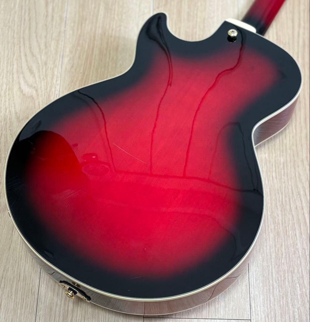 Ibanez フルアコ AG75G 赤系