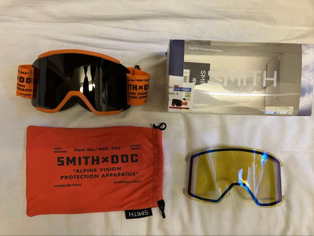 ⭐︎美品⭐︎SMITH squad XL スミス スカッド xl +スペア2枚付き