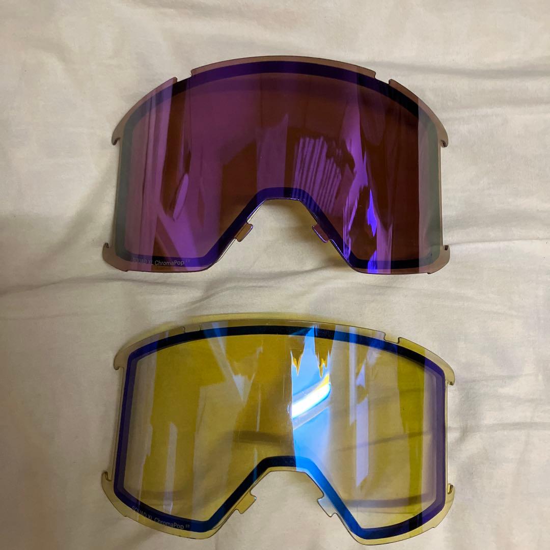 ⭐︎美品⭐︎SMITH squad XL スミス スカッド xl +スペア2枚付き