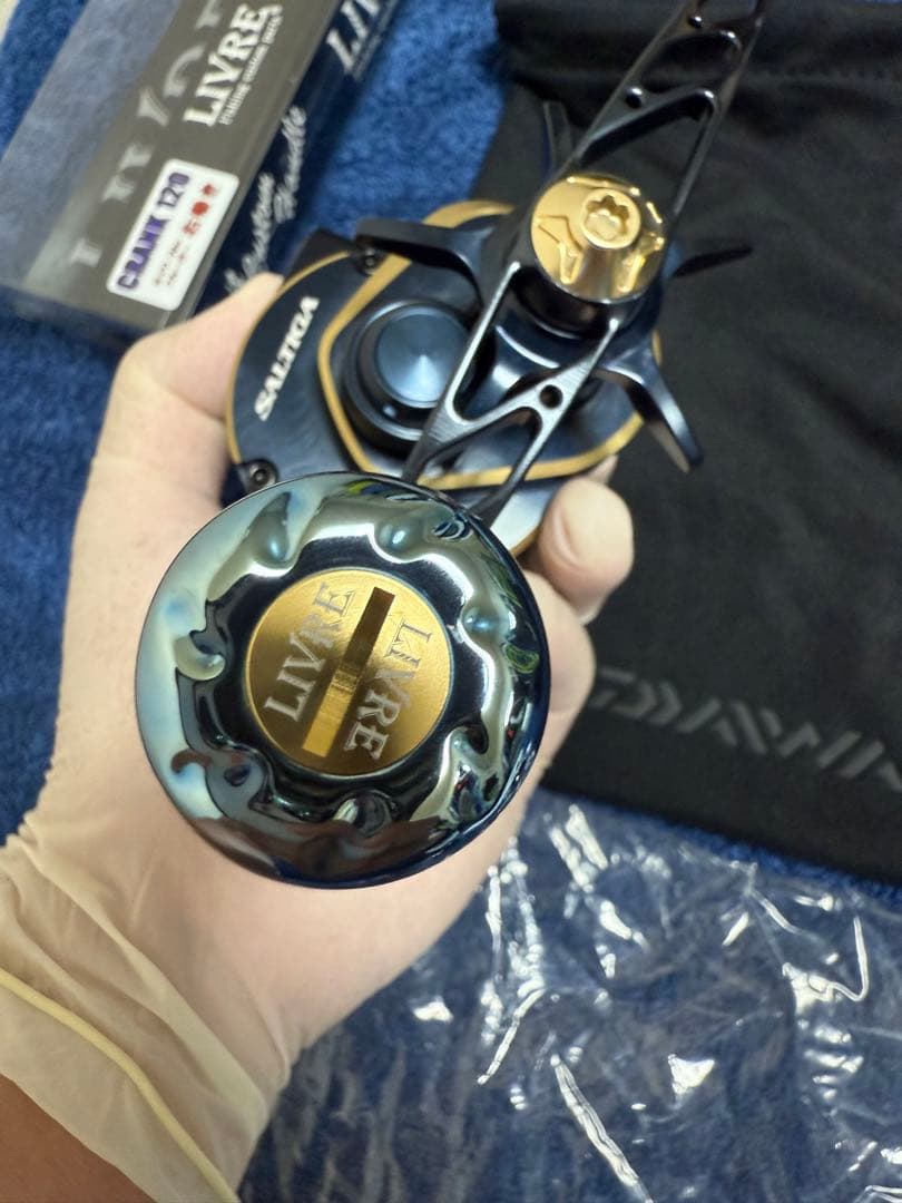 ピ*ノ様 【美品】ダイワ21ソルティガic 100H-DH＋リブレCRANK12