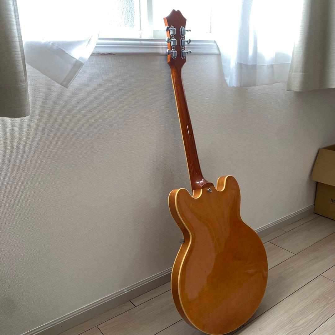 Epiphone Casino ナチュラル セミホロウ エレキギター 美品