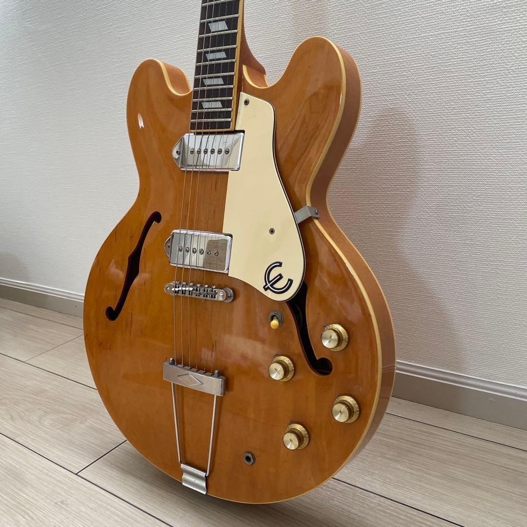 Epiphone Casino ナチュラル セミホロウ エレキギター 美品
