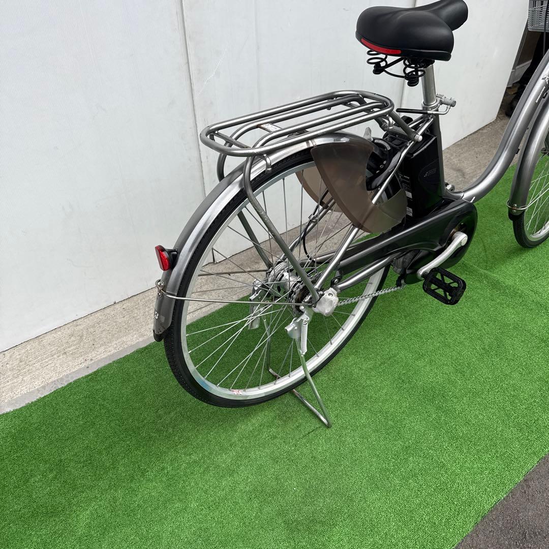 ブリヂストン電動アシスト自転車26インチ グレー