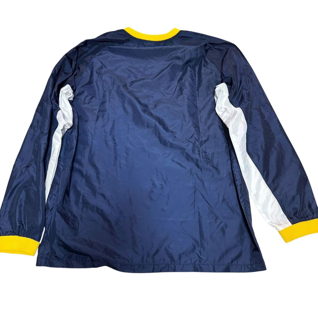 【NIKE】ナイロン ピステ セットアップ 上下 ネイビー ドット メンズM/S