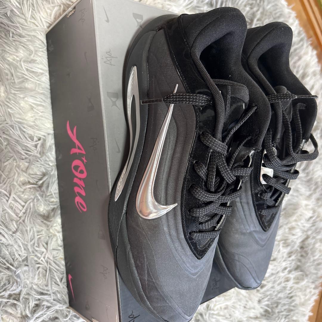 Nike A*One ブラック バスケットシューズ