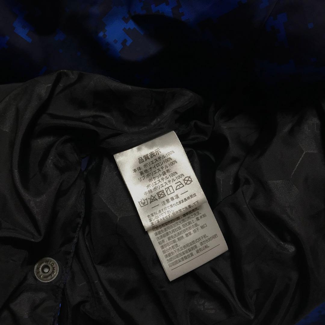 ATHLETA キルティング　ベンチコート　160 青