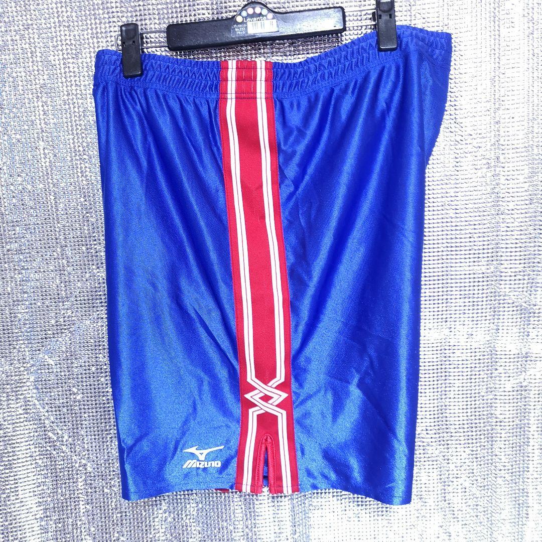 サッカー部　サッカーパンツ　ミズノ　MCライン　光沢ブルーパープル　ＸＯ