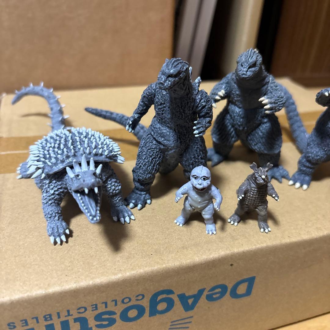 東宝大怪獣コレクション　1/700