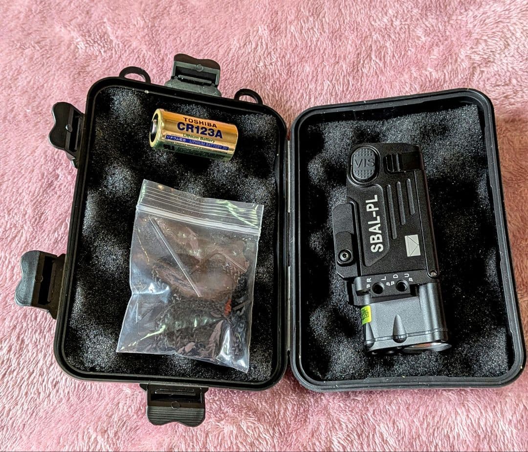 【新品】金属製・SBAL-PL　ライト & レーザー【未使用】