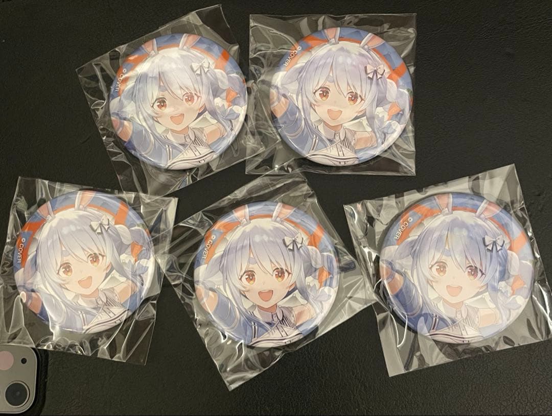 ホロライブ 兎田ぺこら　6thfes 缶バッジ　5個