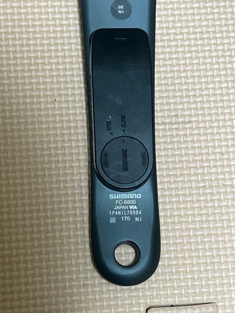 未使用　パイオニアパワーメーター　170mm