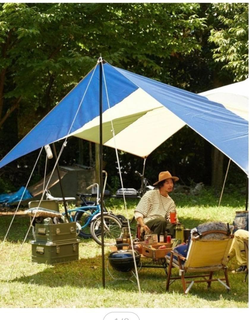 ②新品未使用品 ヴァンライフサプライ THE BASE TARP タープ ◇