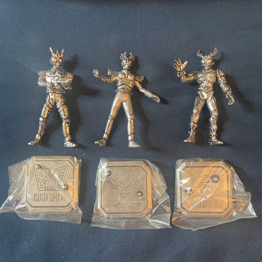 【貴重】仮面ライダーアギト　メタル　フィギュア　当時品