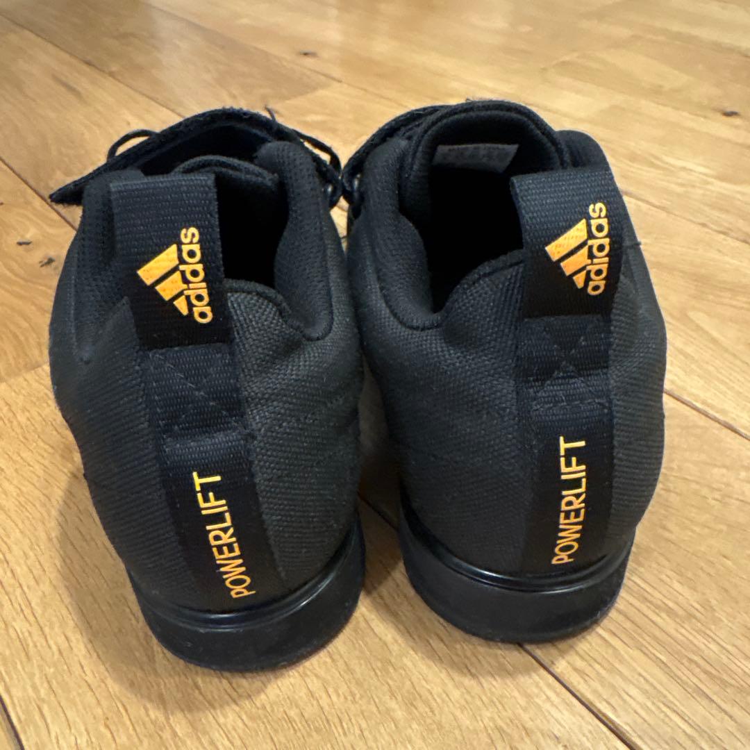 美品 adidas Powerlift ブラック 24cm