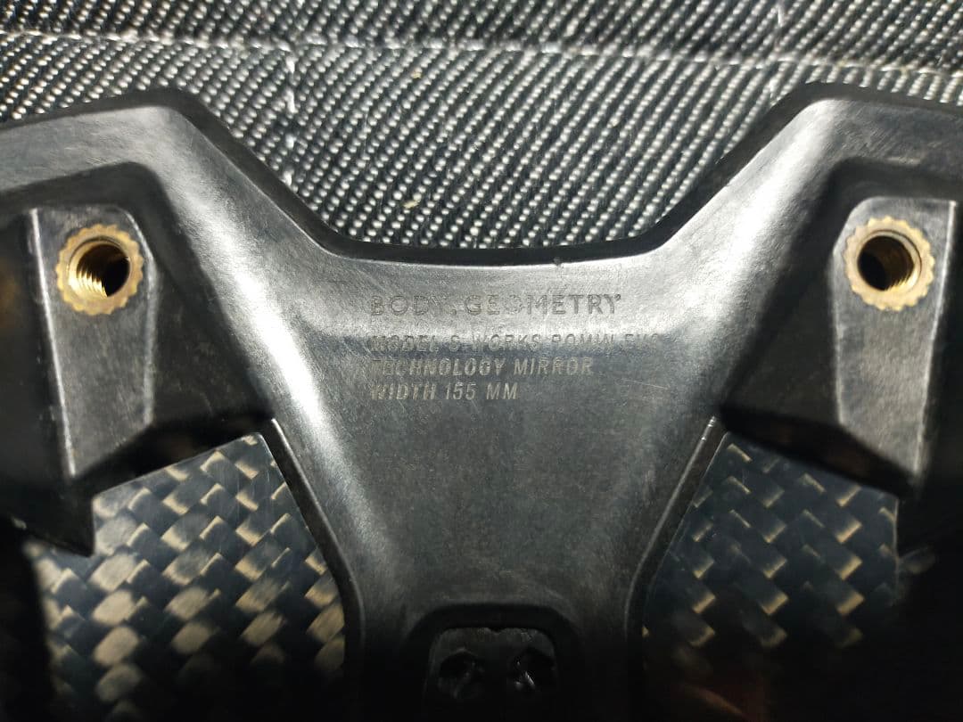 S-WORKS ROMIN EVO MIRROR サドル　155mm