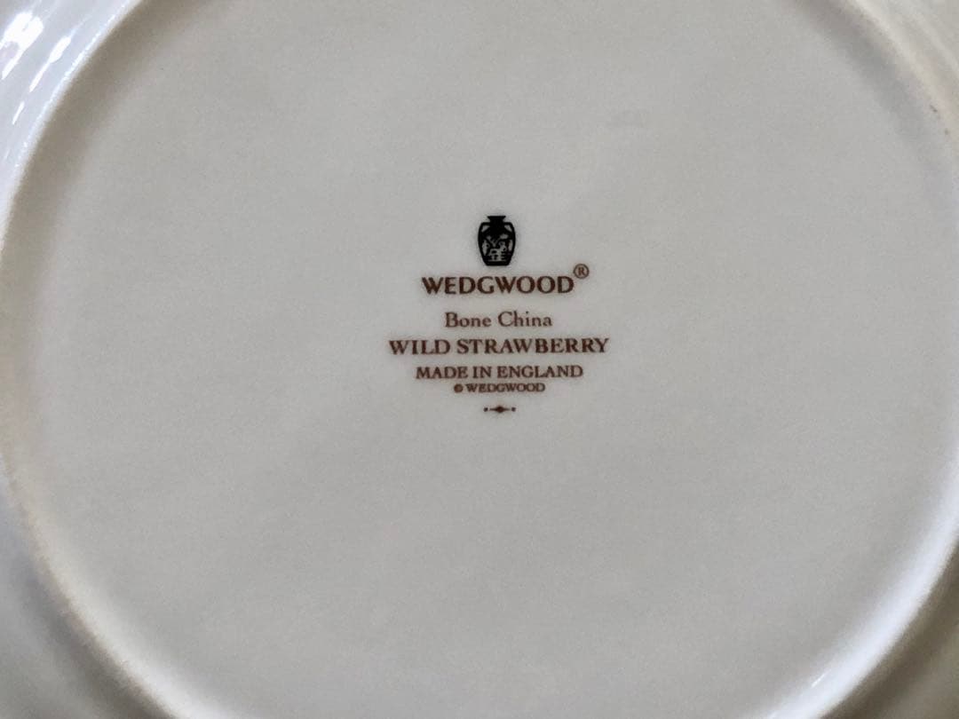  WILD STRAWBERRY 皿 4枚セット
