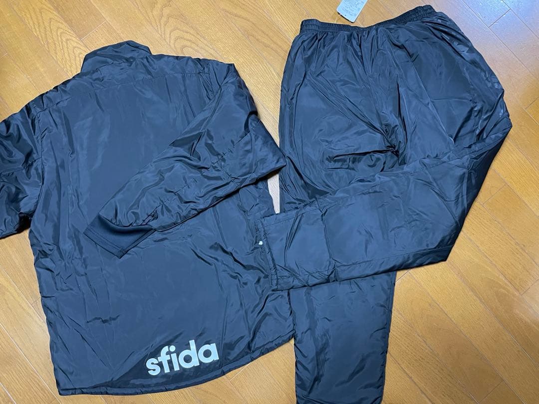M スフィーダsfida 中綿 セットアップ サッカー フットサル ジャージ