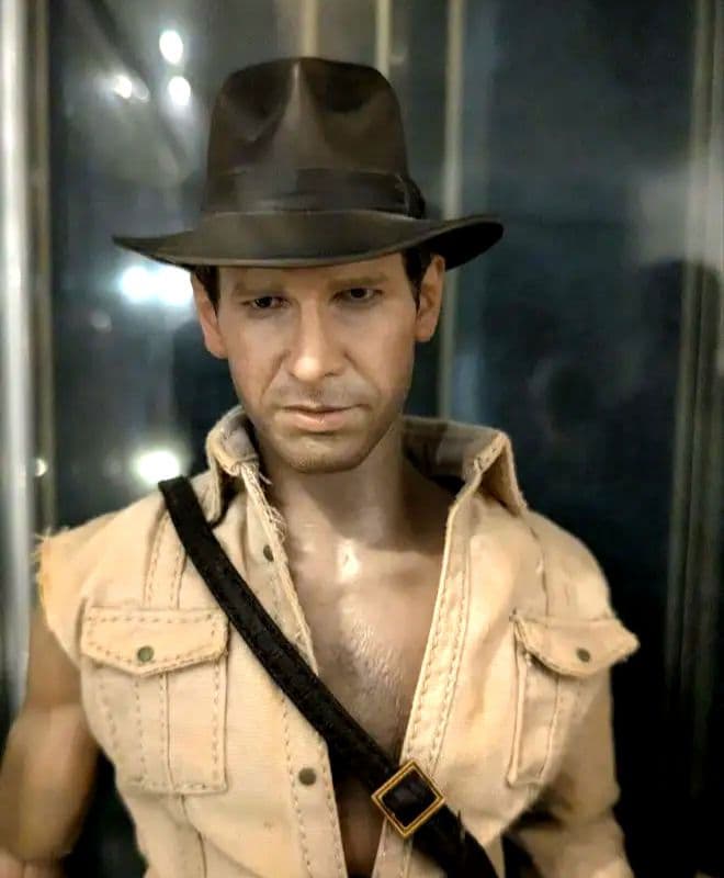 インディージョーンズ　ハリソン・フォード　フィギュアヘッド