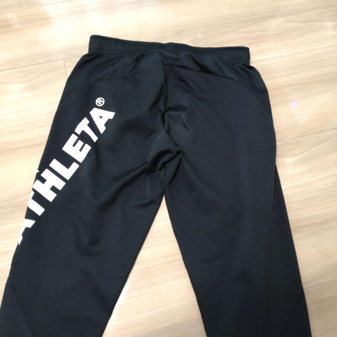 ATHLETA　アスレタ　シャツパンツセットアップ　Oサイズ　ブラック　サッカー