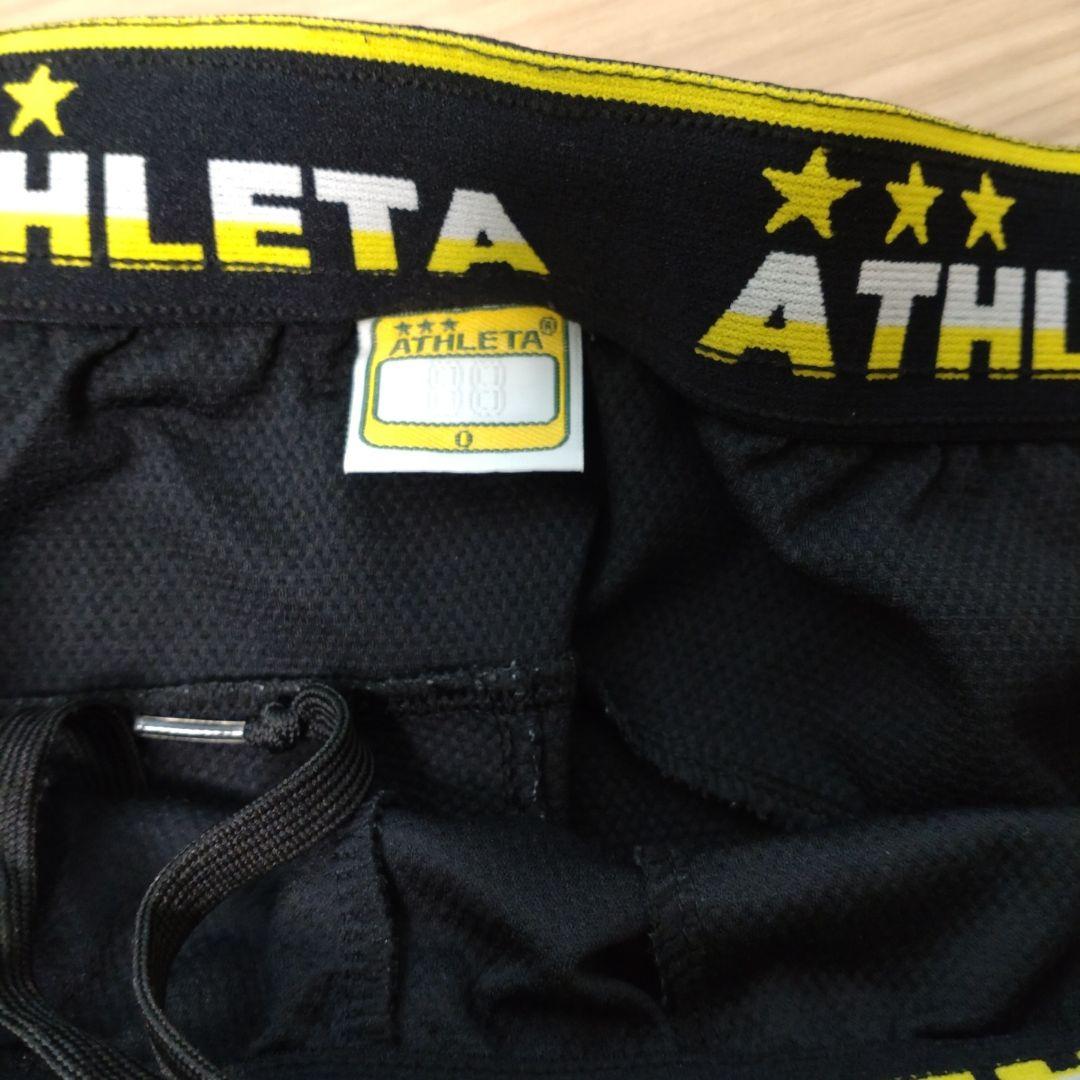 ATHLETA　アスレタ　シャツパンツセットアップ　Oサイズ　ブラック　サッカー