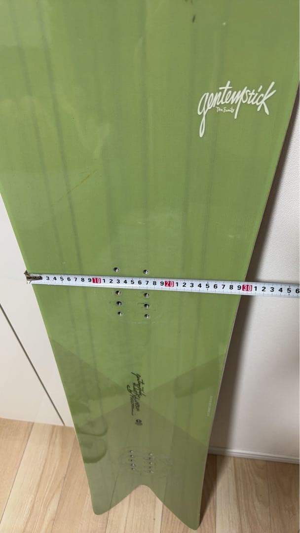 gentemstick KIRORO グリーンスノーボード 144cm