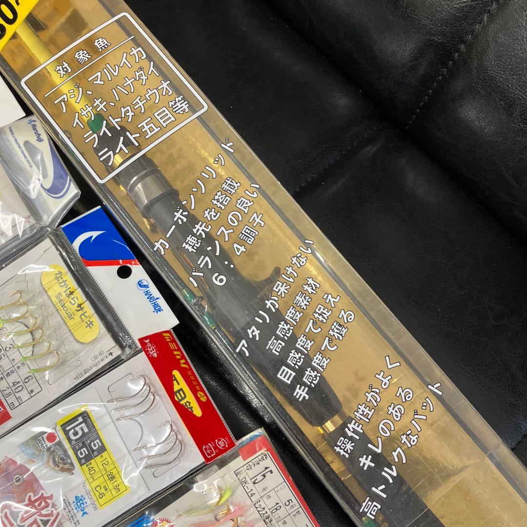 ティカ　エニティー ライト 180 CS カーボンソリッド　サビキ12点おまけ