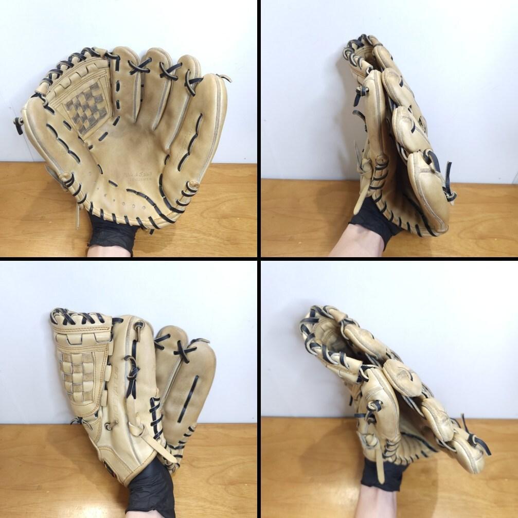 ZETT 源田モデル プロステイタス 日本製 鈴木印 良品 内野用 硬式グローブ