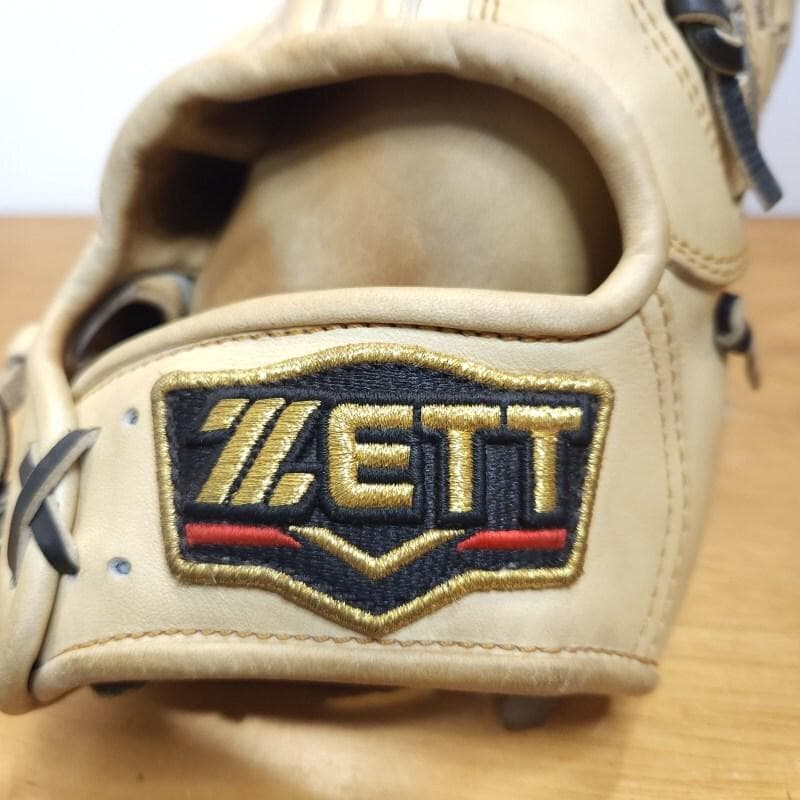 ZETT 源田モデル プロステイタス 日本製 鈴木印 良品 内野用 硬式グローブ